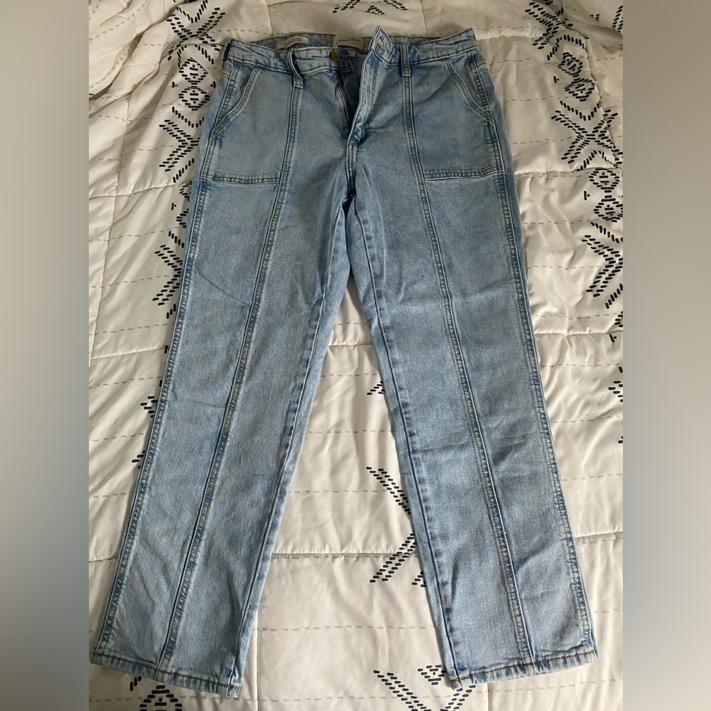 Universal Thread Blue Straight Leg Denim